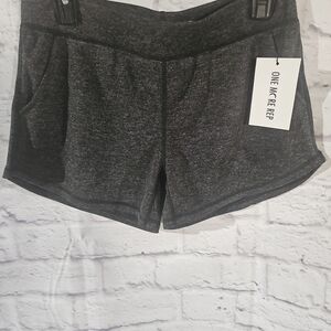 One More Rep Charcoal Athletic Shorts